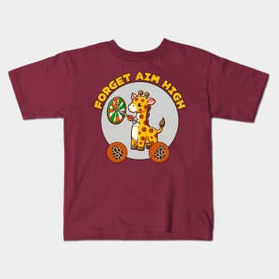 Darts giraffe Kids T-Shirt